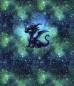 Preview: Galaxy - Kleiner Drache 70cm - BIO French Terry